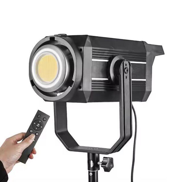 Professional COB Studio Video Light 300W High Power Bowens Mount Photography Fill Light for Live Streaming & Video Shooting