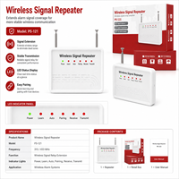 Répéteur de signal sans fil portable mural en ABS, faible MOQ, sur mesure, fabricant en gros