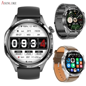 Orologio 2025 <span class=keywords><strong>5</strong></span> <span class=keywords><strong>pro</strong></span> smart <span class=keywords><strong>Watch</strong></span> chiamata Bluetooth frequenza cardiaca monitoraggio HD schermo rotondo Reloj inteligente hombre - Product Image 1