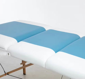 Diskon besar meja <span class=keywords><strong>Chiropractic</strong></span> kulit isi busa 3 bagian lipat tempat tidur kecantikan tempat tidur pijat untuk terapi fisik Spa - Product Image 2