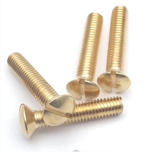 Fixation de haute qualité Din964 H62 boulons en laiton vis à tête fraisée à sens unique - Product Image 5