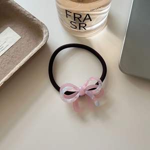 Coletero de Estilo Coreano con Lazo de Acetato de Alta Elasticidad, Banda para el Cabello Duradera y Antideslizante - Product Image 5