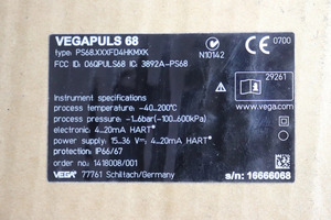 Sensor de Nivel por Radar VEGAPULS 68 PS68.XXXFD4HKMXK de Alta Precisión (5mm), Metálico, 1 Año de Garantía, Alemania, Personalizable OBM/OEM, Confiable - Product Image 5