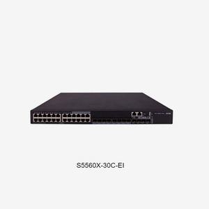 H3C S5560X-34S-EI 28 Port Gigabit <b>Power</b> 4x 10 Optical 2x 40G QSFP+ <b>Switch</b> - Product Image 4