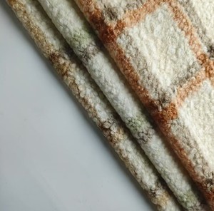 고품질 100% 폴리에스터 니트 원단 편안하고 부드러운 링 프린트 370-380GSM 장난감 의류 부클 셰르파 플리스 - Product Image 6