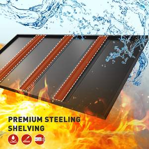 Ripiani in acciaio per Garage a 5 strati per impieghi gravosi ripiani regolabili in metallo - Product Image 5