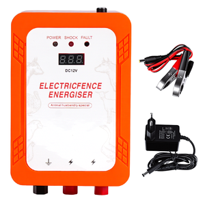 Nouvel Électrificateur de Clôture Électrique pour Bétail, Moutons et Chevaux avec Contrôleur de 8KV Haute Tension et Portée de 1 à 10 000m - Product Image 1
