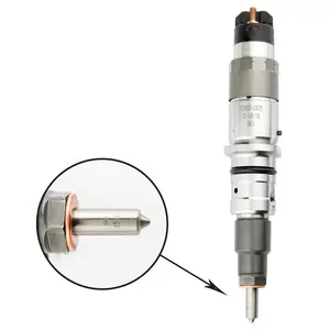 Katup injektor bahan bakar elektrik produksi kustom 0445120304 Cummins injektor rel umum mesin untuk sistem injeksi