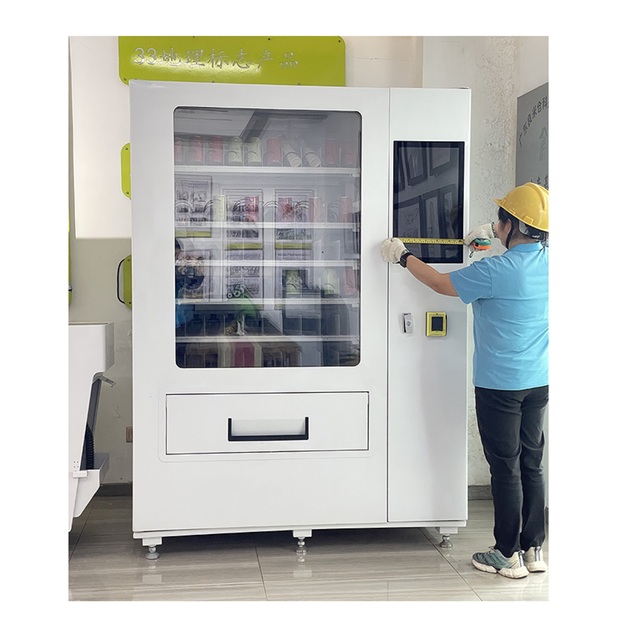 Factory Supply Smart  Machine -18℃ Frozen Seafood Storage Accepts Credit Cards Coins QR Codes for Indoor Use