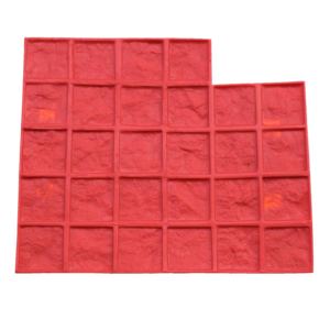 Tapis de tamponnage en béton multi-styles, flexibles, <span class=keywords><strong>pour</strong></span> motifs texturés, tapis décoratifs en ciment, moules à béton estampé - Product Image 2