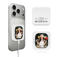 Moniteur d'écran magnétique D13 Mini pour téléphone, connexion filaire, luminosité à 4 niveaux, support à clip, contrôleur de caméra arrière pour selfies