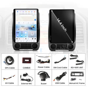 Autoradio 14.4 pouces pour <span class=keywords><strong>Ford</strong></span> F150 2015-2021 <span class=keywords><strong>SYNC</strong></span> <span class=keywords><strong>2</strong></span> Lecteur DVD multimédia de voiture <span class=keywords><strong>GPS</strong></span> Navigation Android13 2K Ultra HD Screen CarPlay - Product Image 5