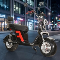 Scooter électrique Citycoco 1000W 1500W 3000W 60V en alliage d'aluminium, étanche, pour adultes, longue autonomie, pour les trajets en ville