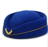 Ecowalson azafata señora gorra boina sombrero recepción ceremonial sombreros Snare Drum B británico puesta en escena sombrero