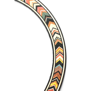 Prix d'usine 110*11mm Incrustation Rosette de <span class=keywords><strong>guitare</strong></span> acoustique en bois Rosette à vendre - Product Image 3