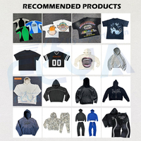 Sweat à capuche personnalisé avec logo imprimé en relief pour homme, pull-over uni, coupe ample, épais, streetwear, style boxy, en molleton 100% coton