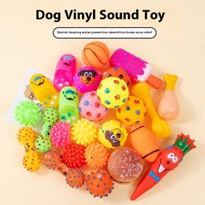 Küçük orta köpekler gerçekçi köpek ses Pet oyuncaklar çiğneme vinil ve kauçuk diş temizleme eğitim malzemeleri toptan - Product Image 2