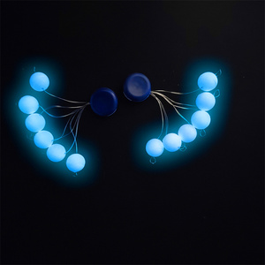 Flotteurs de pêche ronds bleus <span class=keywords><strong>lumineux</strong></span> de haute qualité pour la pêche nocturne en mer et sur la plage - Product Image 3