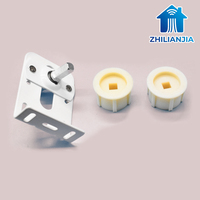 Cortina de Tubo de Plástico de 50 mm con Control de Voz Electrónico Digital, Moderna, para Oficina y Sala de Estar, Accesorios para Cortinas
