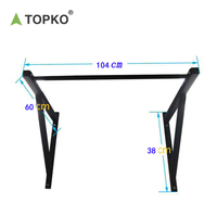 TOPKO Home Équipement de musculation pour tractions, entraînement et exercice, barre de traction murale, support pour sac de frappe