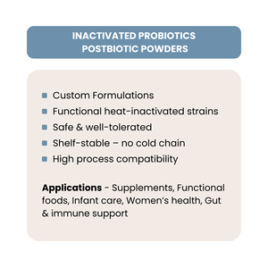 Lactobacillus acidophilus Inanimado LMG 8151, Polvo Postbiótico Inactivado por Calor para la Salud Intestinal, Inmunidad y Uso como Suplemento Alimenticio - Product Image 3