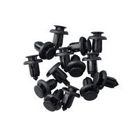Clips et attaches en plastique Push Auto Clips de fixation en plastique Clips de fixation pour voiture