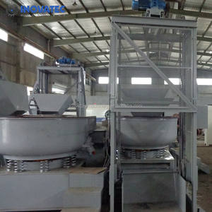 Mesin Pemoles Getar Bentuk Mangkuk Vibro Tumbler untuk Menghilangkan Serpihan Logam pada Permukaan Logam, Pemolesan Getar untuk Baja Tahan Karat, Vibrator Barel, Mesin Finishing Getar - Product Image 2