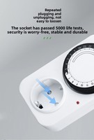 Timer Dapur Eropa Klasik Manual Mekanis untuk Memasak, Memanggang, Kafe, Grosir