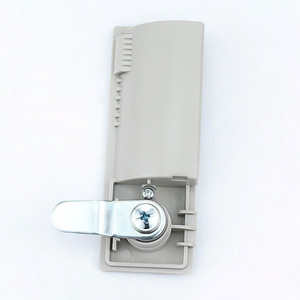 Manija de Puerta de Gabinete Metálica de Alta Seguridad BLJ, Manija de Plástico, Cilindro de Cerradura de Aleación de Zinc, Cerradura de Leva - Product Image 4