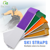 Sangles de fixation en Nylon pour le Ski, le transport de Ski, ajustables, 4 pièces par lot