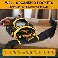 Prix usine vente chaude détachable librement réglable électricien réparateur sac de ceinture à outils