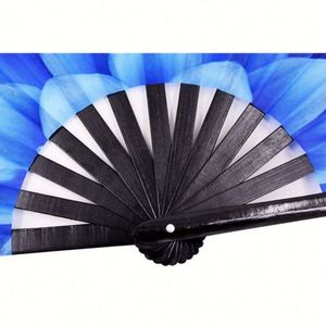 Éventail pliant manuel en bambou naturel écologique Guan Sen, cadeaux promotionnels, impression personnalisée simple face, style rave clack - Product Image 5