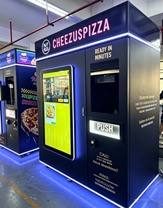 Distributeur automatique de pizzas Iplaysmart, distributeur automatique de pizzas à vendre, machine à pizzas commerciale avec écran tactile - Product Image 1