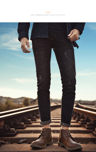 Botas para Hombre Más Vendidas en 2026 - Botas de Tobillo de Cuero con Diseño Moderno - Botas Chukka de Montañismo Hechas a Mano para Hombre - Product Image 6