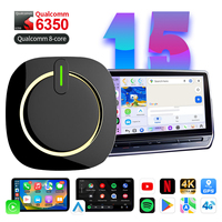 AI Box CarPlay Android, Sistema de Navegación CarPlay con Android 15 6350, AI Box 5G SIM Androidauto 128GB 8GB RAM GPS