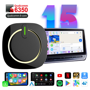AI Box CarPlay Android CarPlay AI Box Android 15 6350 CarPlay Navigationssystem AI Box 5G SIM Androidauto 128GB 8GB RAM GPS - Product Image 1
