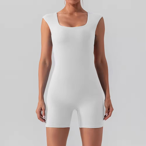 Body Deportivo Personalizado con Logotipo para Mujer, Diseño Cruzado sin Espalda - Product Image 2