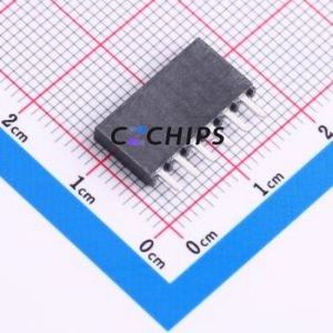 SSW-106-01-F-S Pin Socket Through hole Component (THT),P=2.54mm Connector 2.54mm Square Hole Through Hole Single Row - Product Image 2