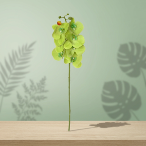 Orchidées Phalaenopsis artificielles vertes AFF-Stick-12.2 - Product Image 2