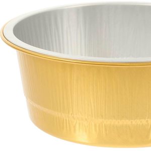 High Quality Round Aluminum <b>Foil</b> Baking Pans Colorful Pie Pans and Cup <b>Container</b> for Baking & Storage - Product Image 3