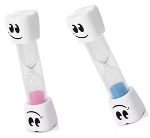 Thiết Kế Hiện Đại Trẻ Em Bàn Chải Đánh Răng Với Mắt Lớn Nụ Cười Khuôn Mặt Cát Hẹn Giờ Vật Liệu Thủy Tinh Đồ Chơi Cho Trẻ Em - Product Image 3