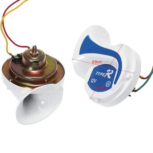 Sirena Eléctrica Digital de 2 Vías ABS, Bocina de Aire con Sonido de Caracol, 18 Sonidos Mágicos, Bocina Multisonido, <span class=keywords><strong>Altavoz</strong></span> para <span class=keywords><strong>Auto</strong></span> - Product Image 3