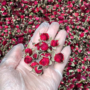 Golden Rim Rose Scented Flavored Health Tea-Bulk Packaging Calm Nerves Beautify Skin &amp; Relieve Menstrual Discomfort - Product Image 3