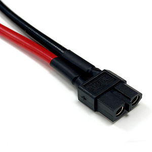 아마스 블랙 XT60 암 커넥터 플러그 14AWG 실리콘 와이어 <span class=keywords><strong>RC</strong></span> 리포 배터리 - Product Image 2