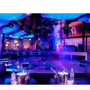 Customized club furniture nightclub lounge bar 3d design club nightclub bar counter design