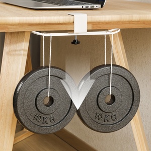 Support de sac de bureau personnalisé avec logo, crochet de bord de table en acier carbone robuste pour l'école, le bureau, ou comme accroche-sac à dos – Direct Usine - Product Image 4