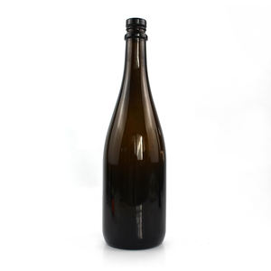 Botella de Licor de Vidrio Vacía de 750 ml, Forma Única, Botellas de Vino, Botella de Champán, Venta al Por Mayor del Fabricante - Product Image 2