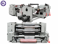 Machine à embosser pour film métallisé laminé