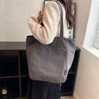 Sacs à bandoulière promotionnels pour étudiants, sacs de shopping, de travail et de voyage au design simple et mignon, sacs fourre-tout en toile Kawaii pour femmes, grande taille
