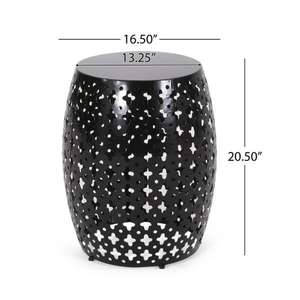 Mobilier industriel chic pour la maison grande table d'appoint en métal pour la conception - Product Image 1